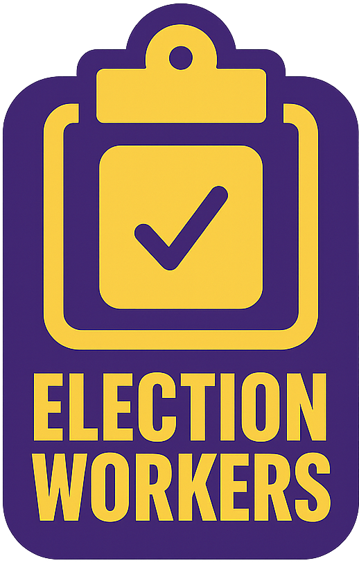 Election worker information